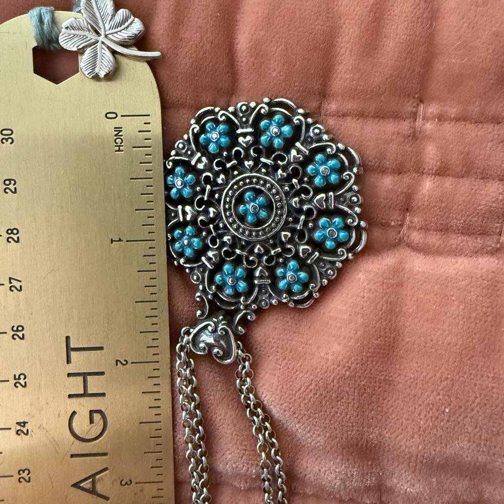 Brighton Lucia Medallion Necklace - Picture 5 of 6